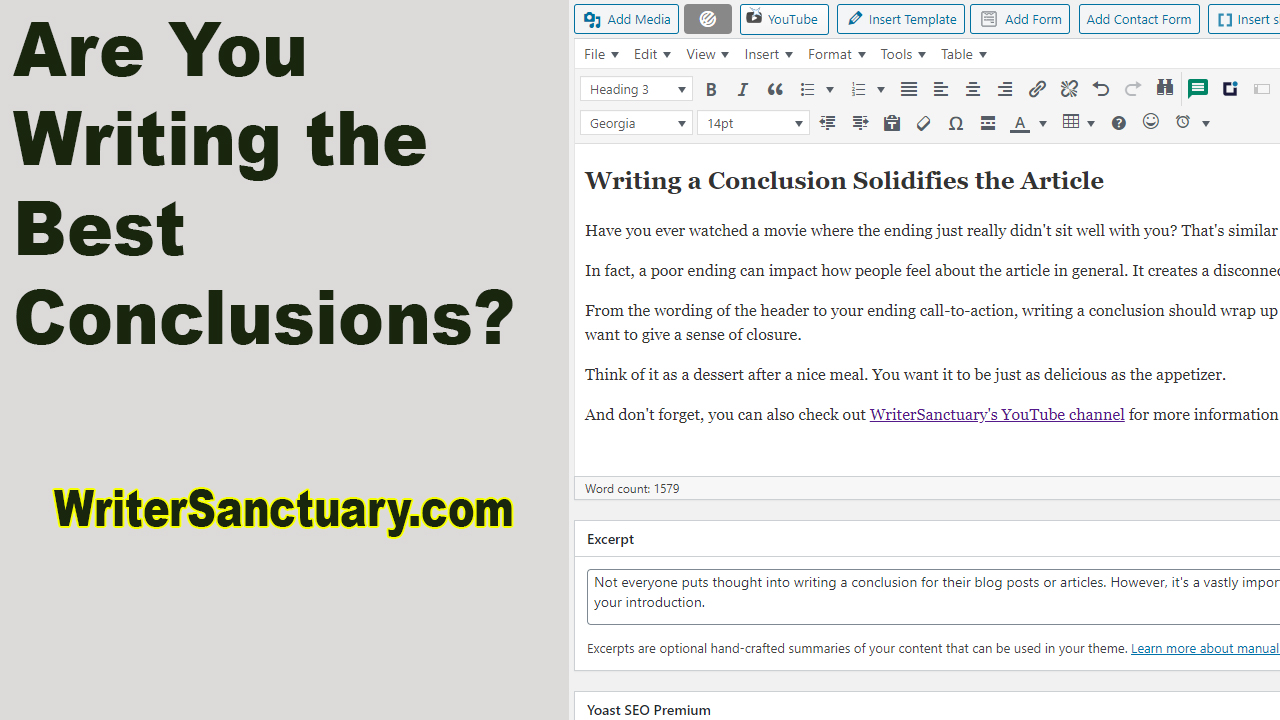 Writing a Conclusion