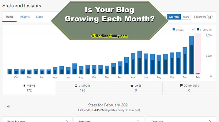 Monthly Traffic Growth