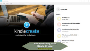 Self Publishing with Kindle Create