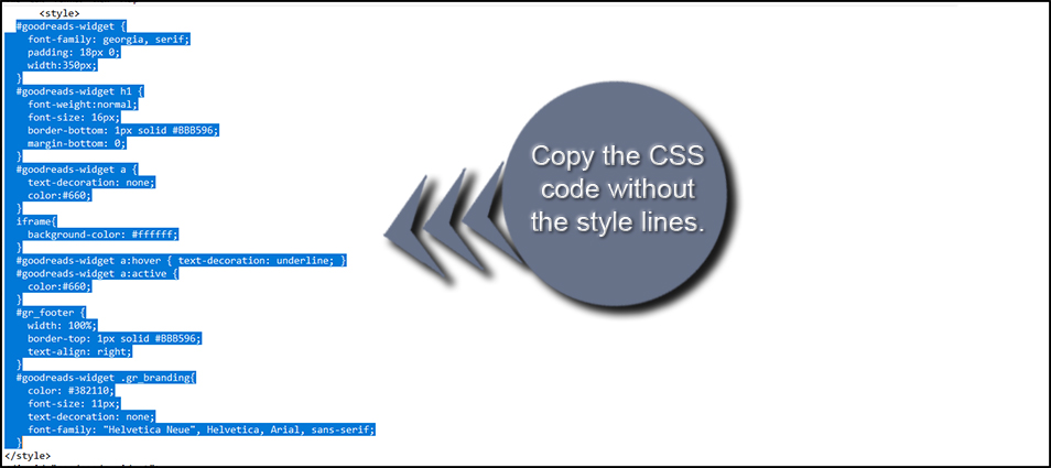 Copy CSS Code